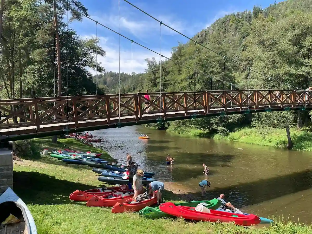 Kanoe ve Svatoškách